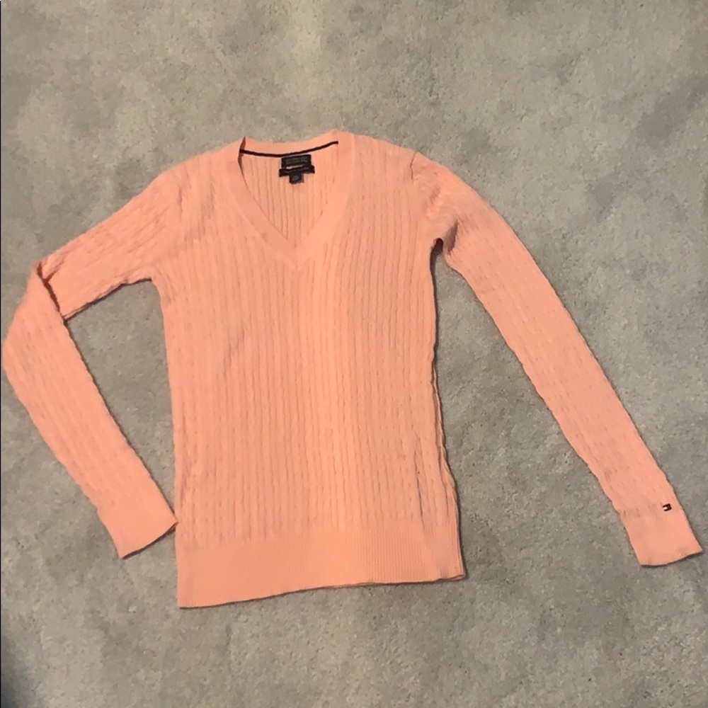 ⭐️TOMMY HILFIGER PINK LONG SLEEVE BLOUSE ⭐️⭐️